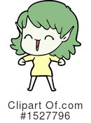 Elf Clipart #1527796 by lineartestpilot