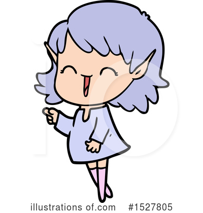 Royalty-Free (RF) Elf Clipart Illustration by lineartestpilot - Stock Sample #1527805
