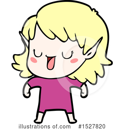 Royalty-Free (RF) Elf Clipart Illustration by lineartestpilot - Stock Sample #1527820