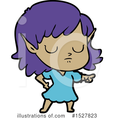 Royalty-Free (RF) Elf Clipart Illustration by lineartestpilot - Stock Sample #1527823