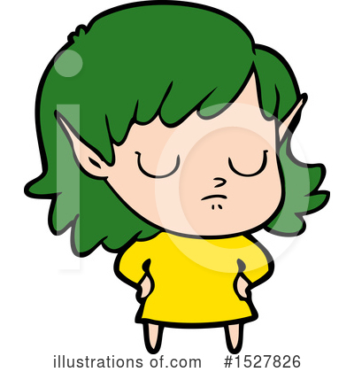 Royalty-Free (RF) Elf Clipart Illustration by lineartestpilot - Stock Sample #1527826