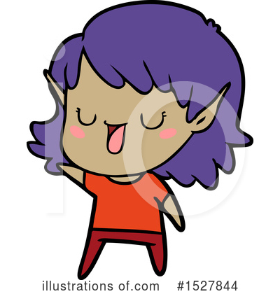 Royalty-Free (RF) Elf Clipart Illustration by lineartestpilot - Stock Sample #1527844