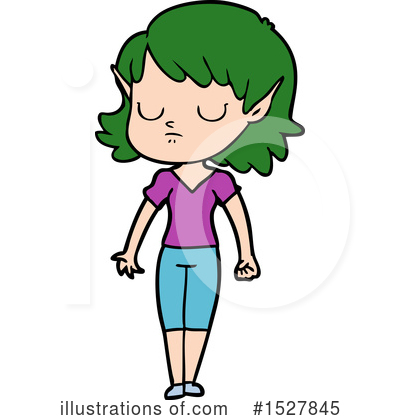 Royalty-Free (RF) Elf Clipart Illustration by lineartestpilot - Stock Sample #1527845