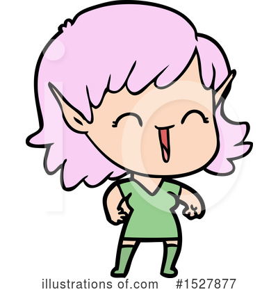 Royalty-Free (RF) Elf Clipart Illustration by lineartestpilot - Stock Sample #1527877