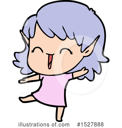 Royalty-Free (RF) Elf Clipart Illustration by lineartestpilot - Stock Sample #1527888