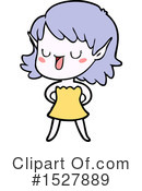 Elf Clipart #1527889 by lineartestpilot