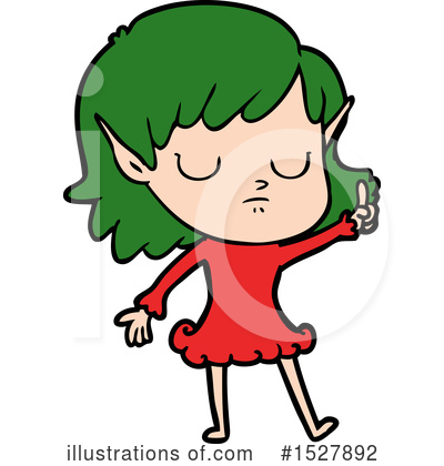 Royalty-Free (RF) Elf Clipart Illustration by lineartestpilot - Stock Sample #1527892