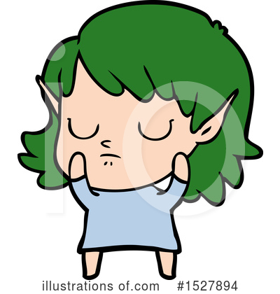 Royalty-Free (RF) Elf Clipart Illustration by lineartestpilot - Stock Sample #1527894