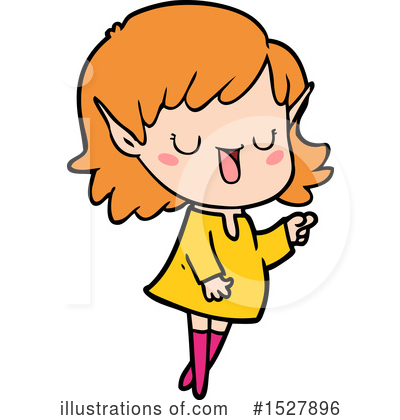 Royalty-Free (RF) Elf Clipart Illustration by lineartestpilot - Stock Sample #1527896