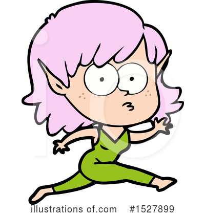 Royalty-Free (RF) Elf Clipart Illustration by lineartestpilot - Stock Sample #1527899