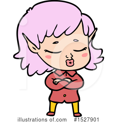 Royalty-Free (RF) Elf Clipart Illustration by lineartestpilot - Stock Sample #1527901