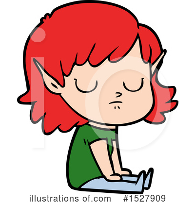 Royalty-Free (RF) Elf Clipart Illustration by lineartestpilot - Stock Sample #1527909