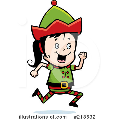 Royalty-Free (RF) Elf Clipart Illustration by Cory Thoman - Stock Sample #218632
