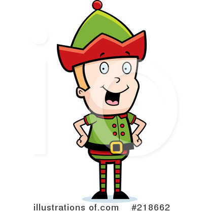 Royalty-Free (RF) Elf Clipart Illustration by Cory Thoman - Stock Sample #218662