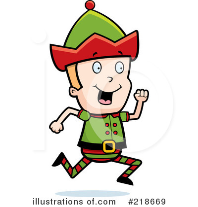 Royalty-Free (RF) Elf Clipart Illustration by Cory Thoman - Stock Sample #218669