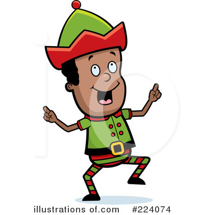 Royalty-Free (RF) Elf Clipart Illustration by Cory Thoman - Stock Sample #224074