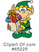 Elf Clipart #65225 by Dennis Holmes Designs