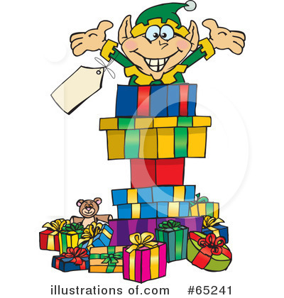 Christmas Elf Clipart #65241 by Dennis Holmes Designs