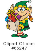Elf Clipart #65247 by Dennis Holmes Designs