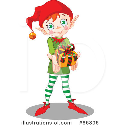 Christmas Elf Clipart #66896 by Pushkin