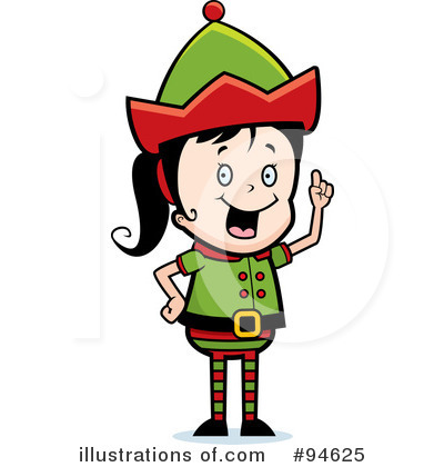 Royalty-Free (RF) Elf Clipart Illustration by Cory Thoman - Stock Sample #94625