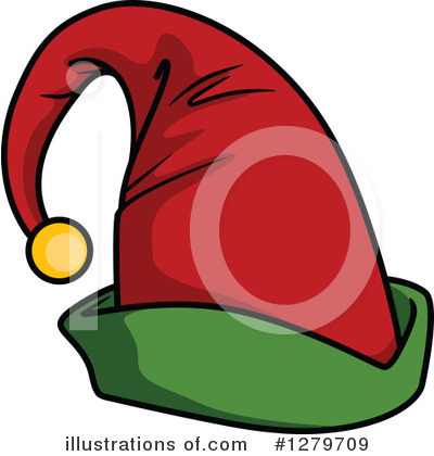Elf Hat Clipart #1279709 by Vector Tradition SM