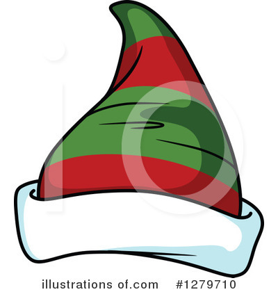 Royalty-Free (RF) Elf Hat Clipart Illustration by Vector Tradition SM - Stock Sample #1279710