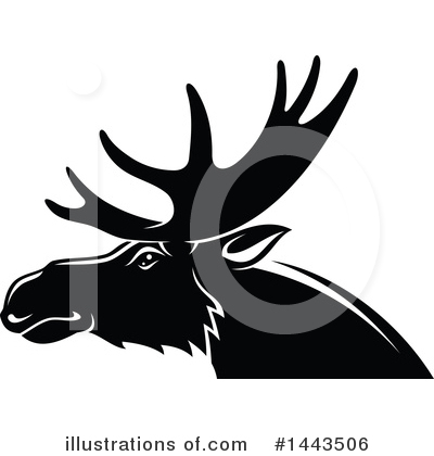 Elk Clipart #1443506 by Vector Tradition SM