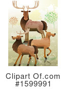 Elk Clipart #1599991 by BNP Design Studio