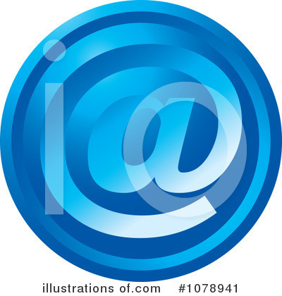 Royalty-Free (RF) Email Clipart Illustration by Lal Perera - Stock Sample #1078941