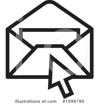 Royalty-Free (RF) Email Clipart Illustration by Lal Perera - Stock Sample #1098780