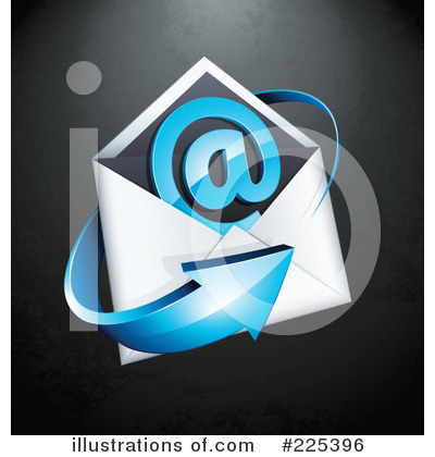 Royalty-Free (RF) Email Clipart Illustration by beboy - Stock Sample #225396