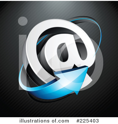 Royalty-Free (RF) Email Clipart Illustration by beboy - Stock Sample #225403