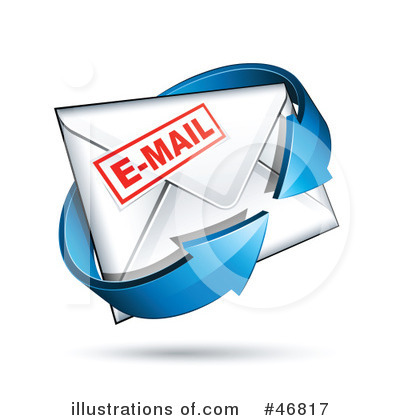 Royalty-Free (RF) Email Clipart Illustration by beboy - Stock Sample #46817