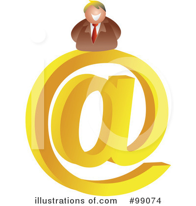 Royalty-Free (RF) Email Clipart Illustration by Prawny - Stock Sample #99074
