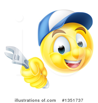 Royalty-Free (RF) Emoji Clipart Illustration by AtStockIllustration - Stock Sample #1351737