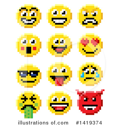 Royalty-Free (RF) Emoji Clipart Illustration by AtStockIllustration - Stock Sample #1419374
