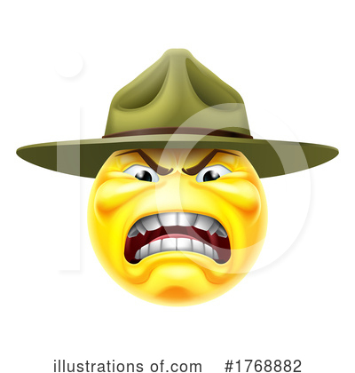 Drill Sergeant Clipart #1768882 by AtStockIllustration
