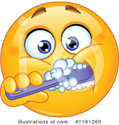 Brushing Teeth Clipart #1161260 by yayayoyo