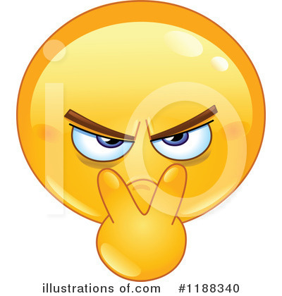 Royalty-Free (RF) Emoticon Clipart Illustration by yayayoyo - Stock Sample #1188340