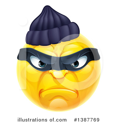Robber Clipart #1387769 by AtStockIllustration