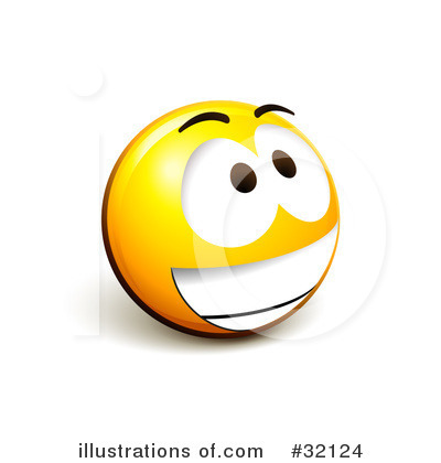 Royalty-Free (RF) Emoticon Clipart Illustration by beboy - Stock Sample #32124