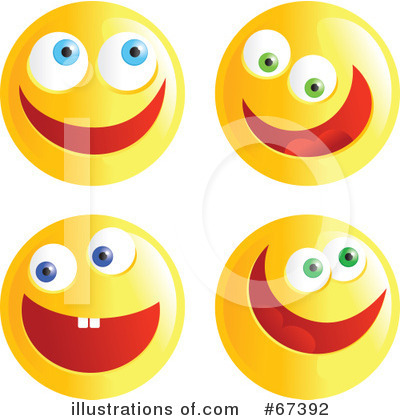 Royalty-Free (RF) Emoticons Clipart Illustration by Prawny - Stock Sample #67392