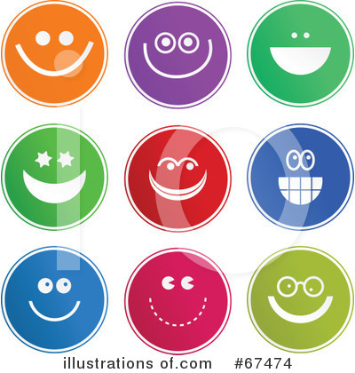 Royalty-Free (RF) Emoticons Clipart Illustration by Prawny - Stock Sample #67474