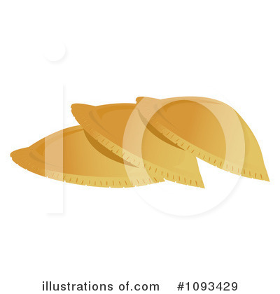 Royalty-Free (RF) Empanada Clipart Illustration by Randomway - Stock Sample #1093429