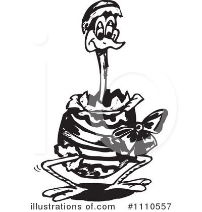 Royalty-Free (RF) Emu Clipart Illustration by Dennis Holmes Designs - Stock Sample #1110557
