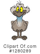 Emu Clipart #1280289 by Dennis Holmes Designs