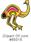 Emu Clipart #65015 by Dennis Holmes Designs