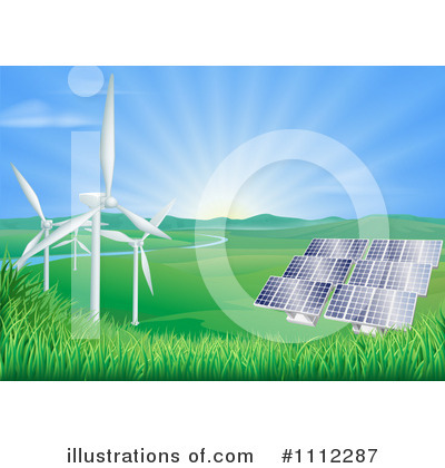 Solar Energy Clipart #1112287 by AtStockIllustration