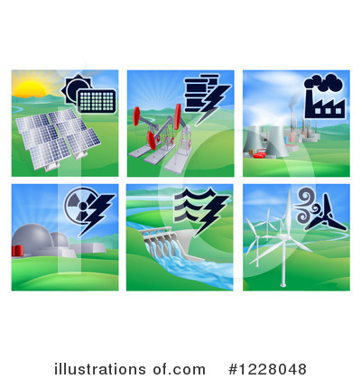 Royalty-Free (RF) Energy Clipart Illustration by AtStockIllustration - Stock Sample #1228048